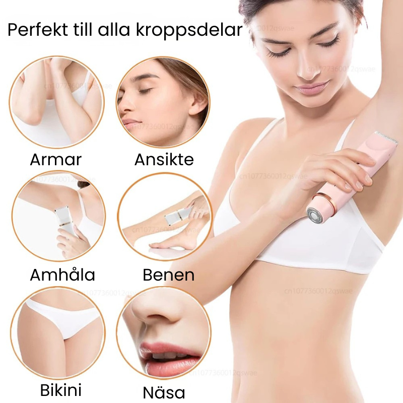 VarieaSmooth™ - Rakning på sekunder, utan irritation